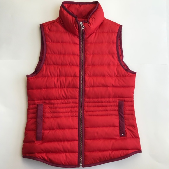 Tommy Hilfiger Jackets & Blazers - Tommy Down Puffer Vest in Red